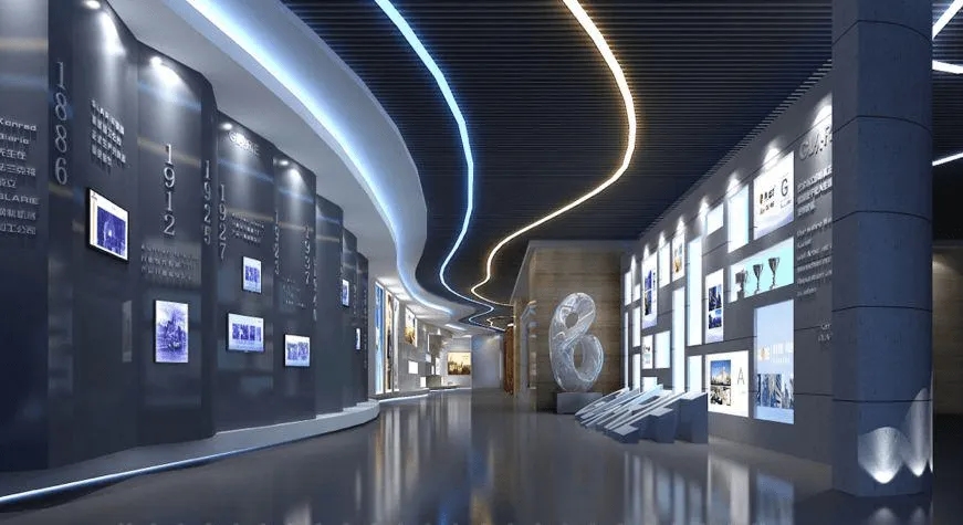 展廳設(shè)計 ，展廳 ，鑫時空