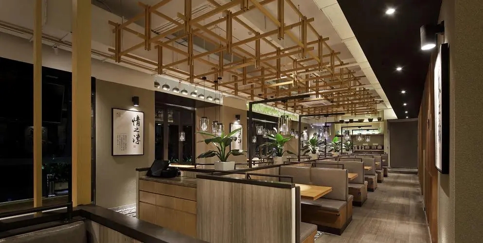 新中式禪意餐廳設計：靜謐東方，詩意饗宴